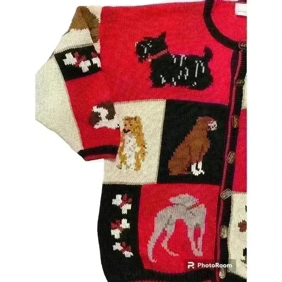 Design Options Phillip Jane Gordon I Love Dogs Cardigan poodle Scotty greyhound - Picture 4 of 13